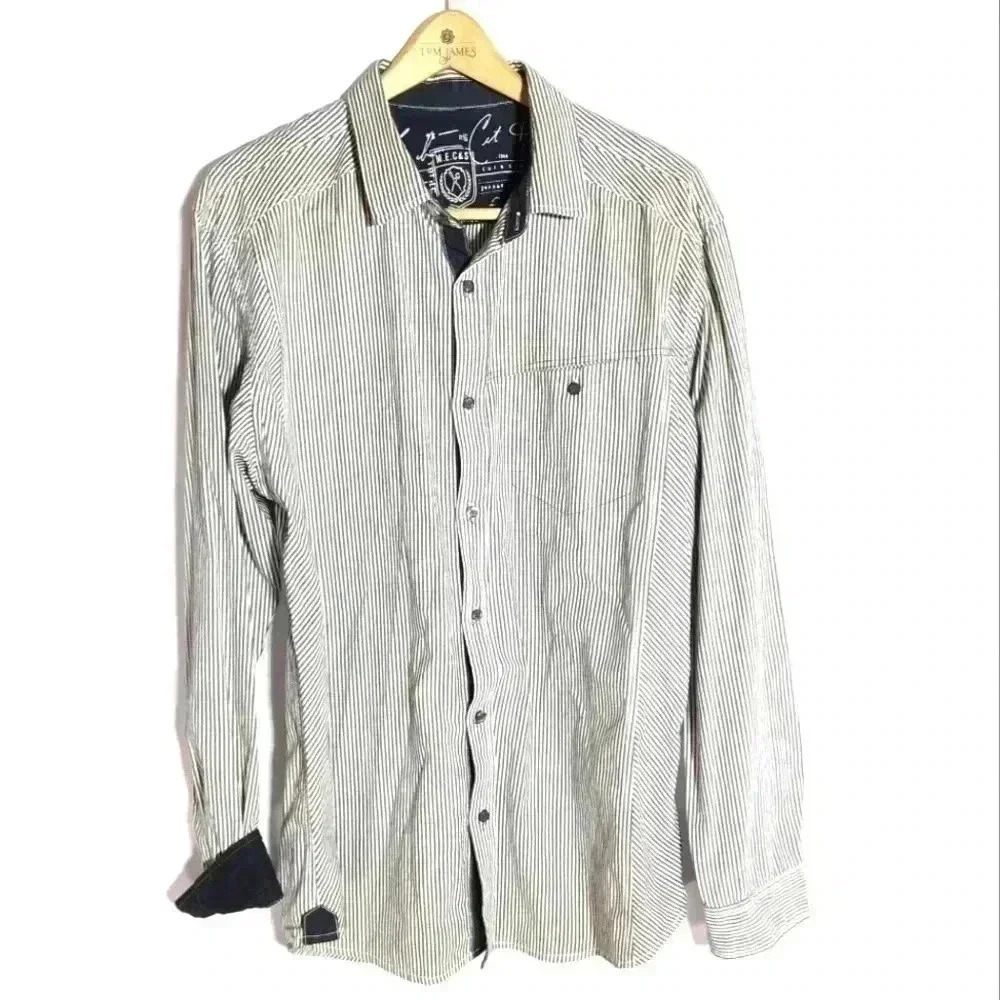 Marc Ecko Cut and Sew Men's dress shirt sz XL